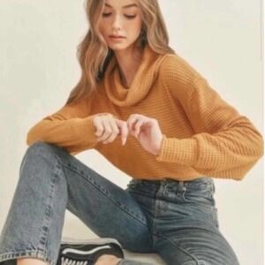 Free People Juicy Long Sleeve Sweater Size XS Canyon Moon